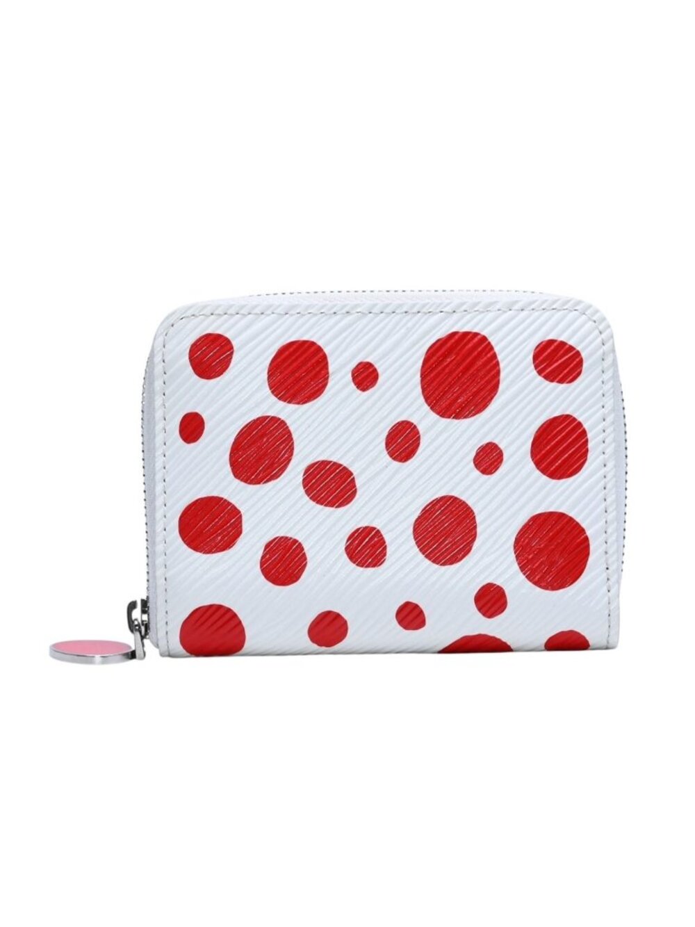 Louis Vuitton LV YK Zippy Coin Purse Infinity Dot White Yayoi Kusama
